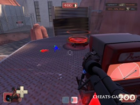 Чит Darkstorm для игры Team Fortress 2 с рабочим wh