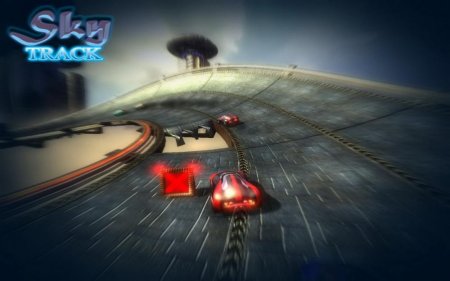 Sky track компьютерная аркадная гонка